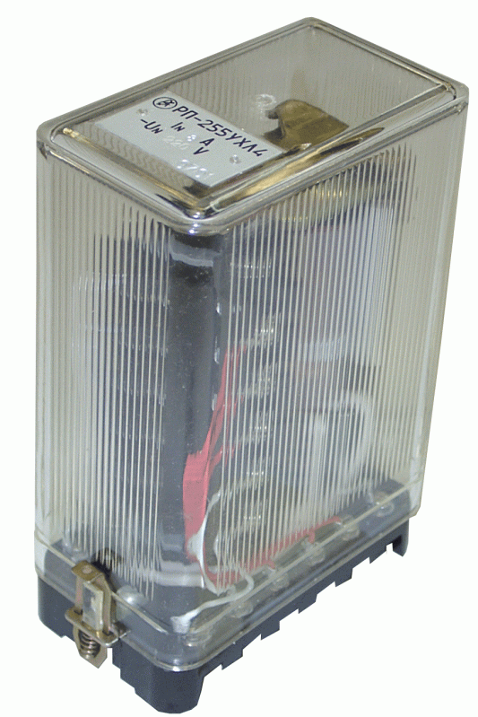 Реле промежуточное РП255 УХЛ4. Uн 24В. Iн 4 А. 5з. ун.компл.-272550077 01-РЗА