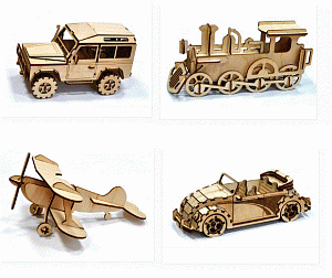ИГРУШКИ  ИЗ  ДРЕВЕСИНЫ (АРТ.) 